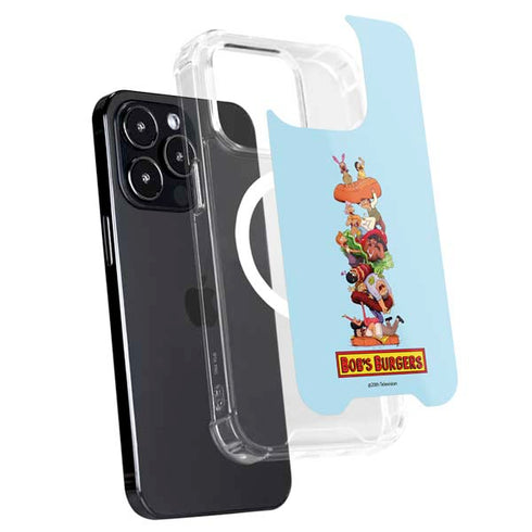 Bobs Burgers Stacked iPhone 15 Pro MagSafe Case
